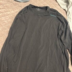 YoungLA Black Long Sleeve Crewneck with Subtle Logo